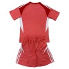 Officiële Voetbalshirt + Korte Broek Doelman Aston Villa 2025-26 Rode - Kids